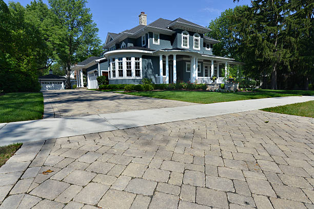 Permeable Paver Driveway in Winters, TX
